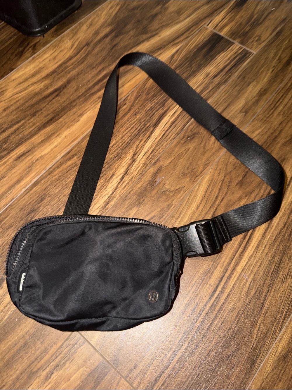 lululemon athletica Black Crossbody Belt Pouch